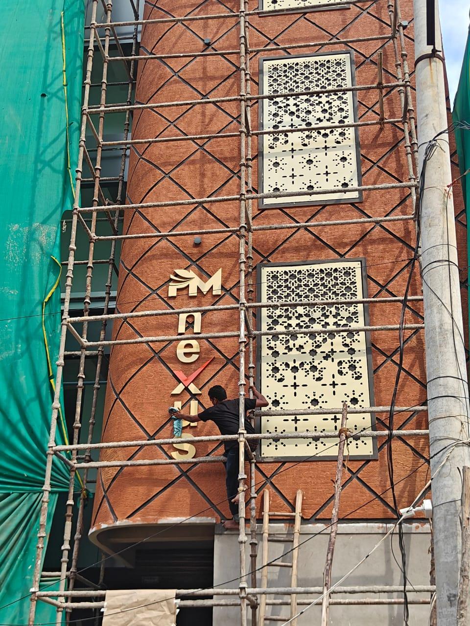 flat cut out letters